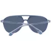 POLAROID PLD4162S5609V Unisex Square Sunglasses - Black Frame Grey Polarized Lens 56/16/145 mm