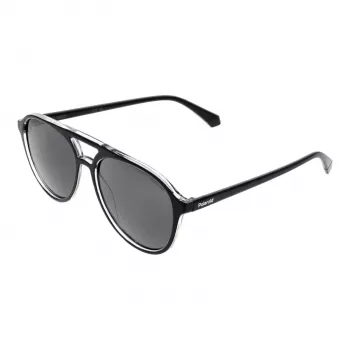 Polaroid PLD4162S567C5 Unisex Sunglasses - Havana Brown Frame, Brown Polarized Lens - 56/16/145 mm