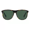 POLAROID PLD4178S086 Men's Rectangular Polarized Sunglasses Havana 55mm