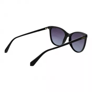 Polaroid PLD4179S55807 Women's Rectangular Sunglasses - Havana Tortoise Frame, Brown Polarized Lenses, 55mm