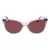 Polaroid PLD4179S55B3V Women's Rectangular Sunglasses - Havana Acetate Frame, Brown Polarized Lenses