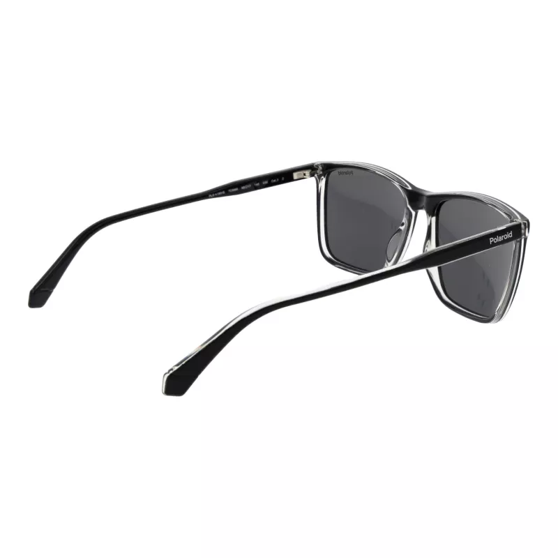 Polaroid PLD4180S587C5 Men's Havana Brown Square Sunglasses with Brown Polarized Lenses