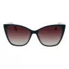 POLAROID PLD4181S56DB1 Women's Rectangular Sunglasses Havana Brown Polarized UV400