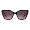 Polaroid PLD4189S086 Women's Square Sunglasses - Havana Acetate Frame, Grey Polarized Lenses