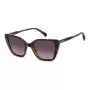 Polaroid PLD4189S086 Women's Square Sunglasses - Havana Acetate Frame, Grey Polarized Lenses