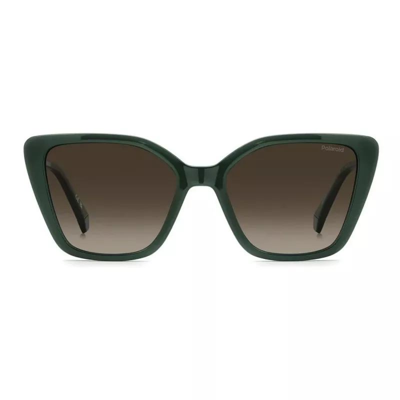 Polaroid PLD4189S1ED Women's Havana Square Sunglasses - Polarized Brown Lenses