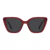 Polaroid PLD4189S8CQ Women's Polarized Sunglasses - Black Frame Grey Lens 53mm