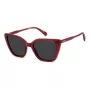 Polaroid PLD4189S8CQ Women's Polarized Sunglasses - Black Frame Grey Lens 53mm