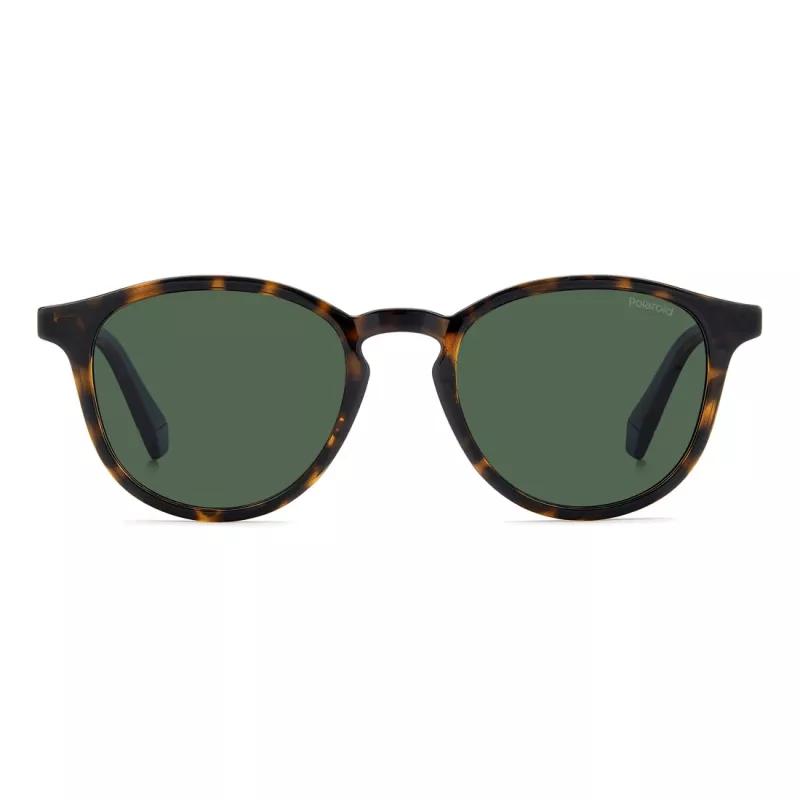 Polaroid PLD4191/S 086 Men's Sunglasses - Havana Frame, Grey Polarized Lens