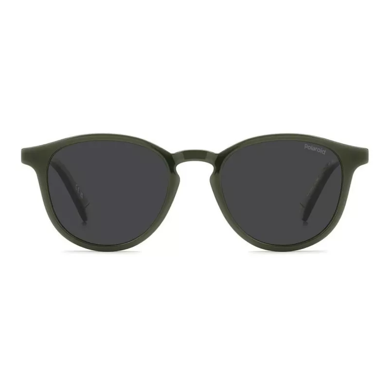 Polaroid PLD4191S4C3 Men's Sunglasses - Grey Square Frame with Polarized Grey Lenses