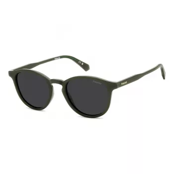 Polaroid PLD4191S4C3 Men's Sunglasses - Grey Square Frame with Polarized Grey Lenses