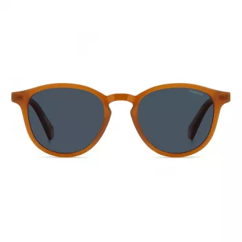 POLAROID PLD4191SFMP Men's Polarized Sunglasses - Black Frame Grey Lens 51mm