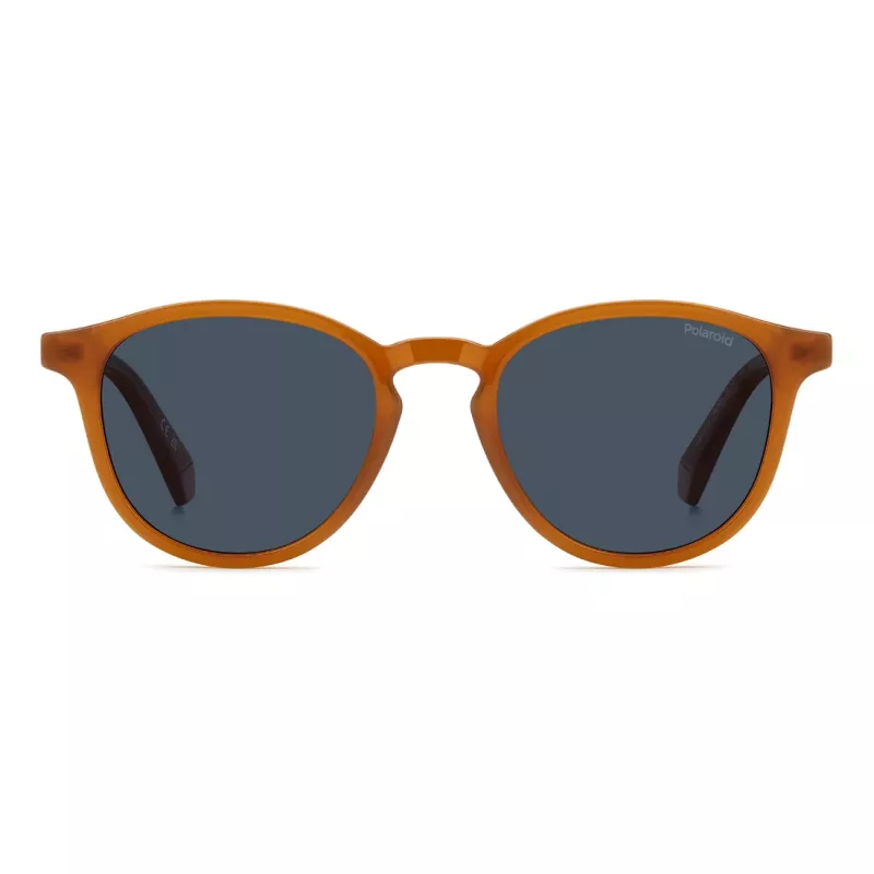 POLAROID PLD4191SFMP Men's Polarized Sunglasses - Black Frame Grey Lens 51mm