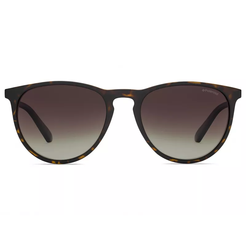 POLAROID PLD6003NSV08L Unisex Polarized Sunglasses - Black Frame Grey Lens 54mm