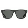 Polaroid PLD6041S807M9 Men's Rectangular Sunglasses - Black Frame Grey Lens 56/16/145 mm