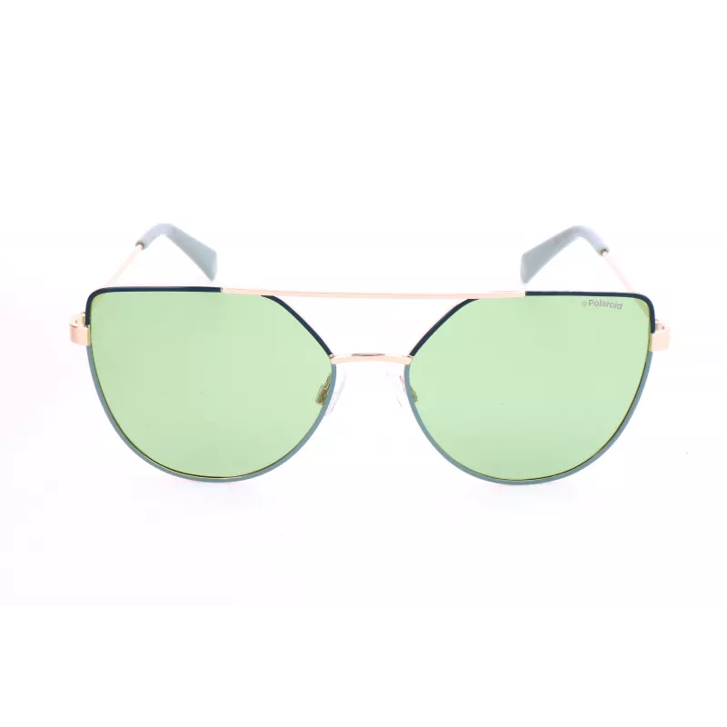 Polaroid PLD6057S1ED Women's Sunglasses - Black Frame, Grey Polarized Lens, 58mm