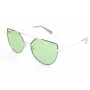 Polaroid PLD6057S1ED Women's Sunglasses - Black Frame, Grey Polarized Lens, 58mm