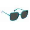 Polaroid PLD6128/S Women's Sunglasses - Havana Frame, Brown Polarized Lens - 59mm