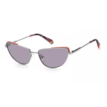 Polaroid PLD6129SYY5 Women's Aviator Sunglasses Havana Brown Polarized