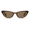 Polaroid PLD6142S09QSP Women's Rectangular Sunglasses - Havana/Brown - Polarized UV400