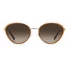 Polaroid PLD6145S10ALA Women's Square Sunglasses - Havana Frame Brown Polarized Lens 56mm