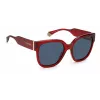 Polaroid PLD6167SC9AC3 Women's Sunglasses - Havana, Green Polarized Lenses