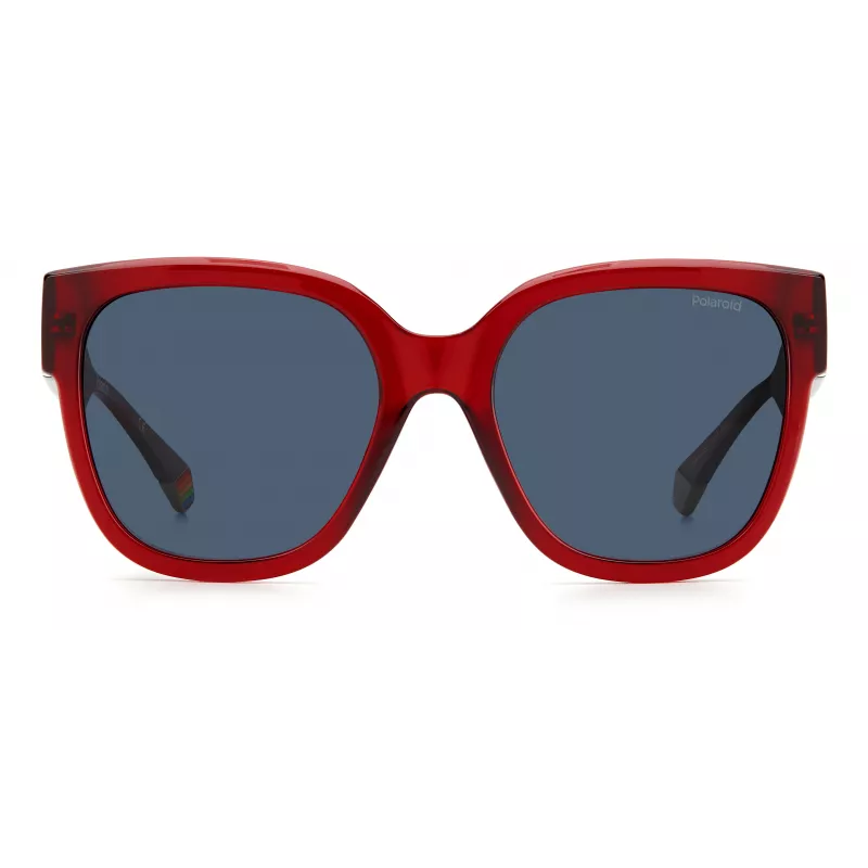 Polaroid PLD6167SC9AC3 Women's Sunglasses - Havana, Green Polarized Lenses