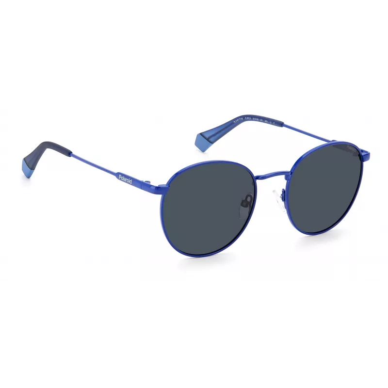 Polaroid PLD6171SPJPC3 Unisex Sunglasses - Black Frame, Grey Polarized Lenses, 51mm