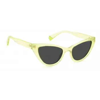 Polaroid PLD6174S40GM9 Women's Havana Square Sunglasses - Brown Polarized