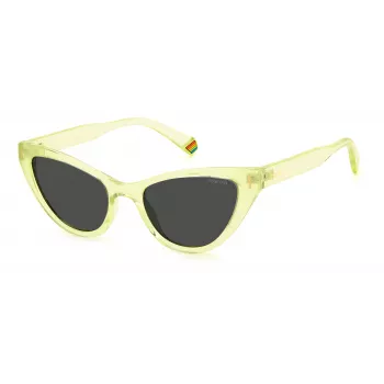 Polaroid PLD6174S40GM9 Women's Havana Square Sunglasses - Brown Polarized