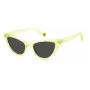 Polaroid PLD6174S40GM9 Women's Havana Square Sunglasses - Brown Polarized