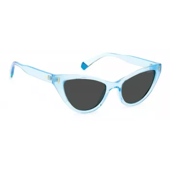 Polaroid PLD6174SMVUM9 Women's Sunglasses - Havana Frame, Brown Gradient Polarized Lenses, 52mm