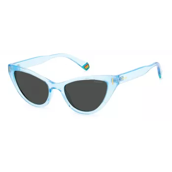 Polaroid PLD6174SMVUM9 Women's Sunglasses - Havana Frame, Brown Gradient Polarized Lenses, 52mm