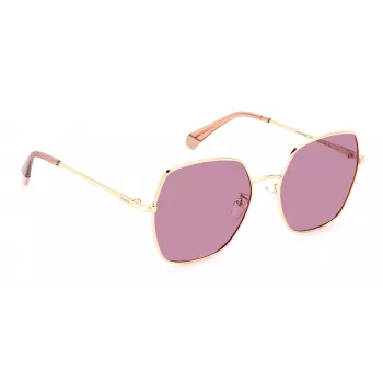 Polaroid PLD6178GSEYR0 Women's Polarized Sunglasses, Havana, 58mm