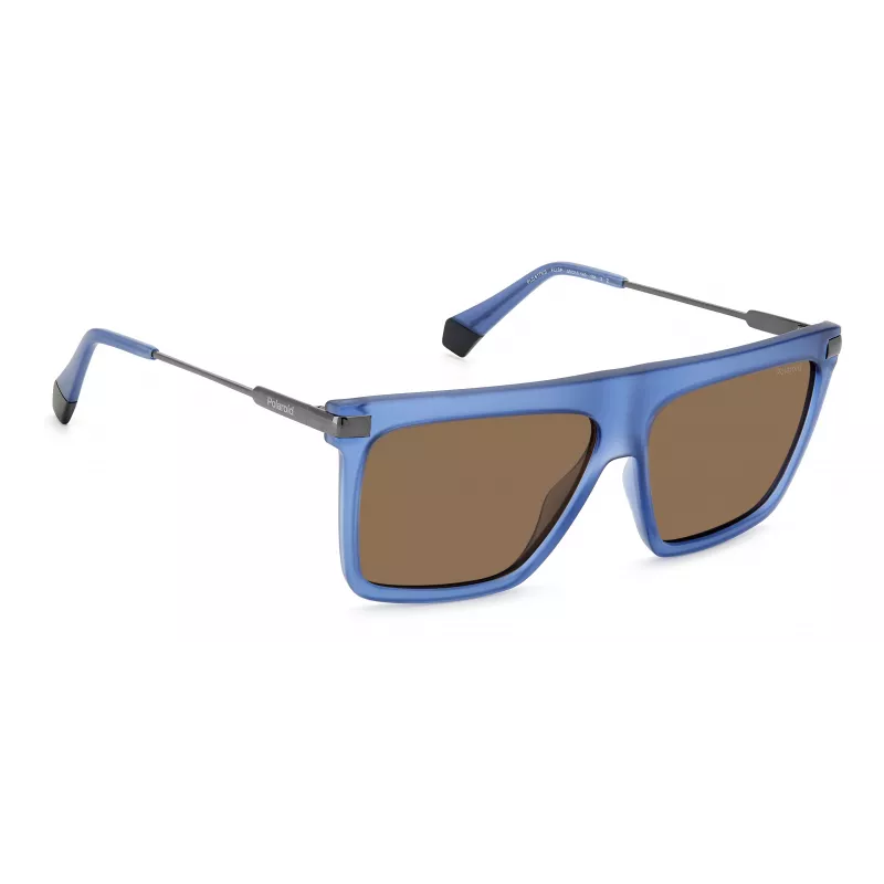 Polaroid PLD6179SFLLSP Men's Rectangular Polarized Sunglasses 58mm