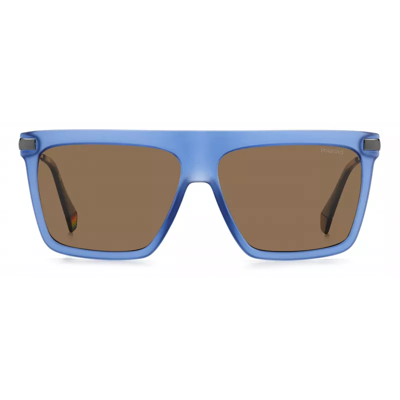 Polaroid PLD6179SFLLSP Men's Rectangular Polarized Sunglasses 58mm