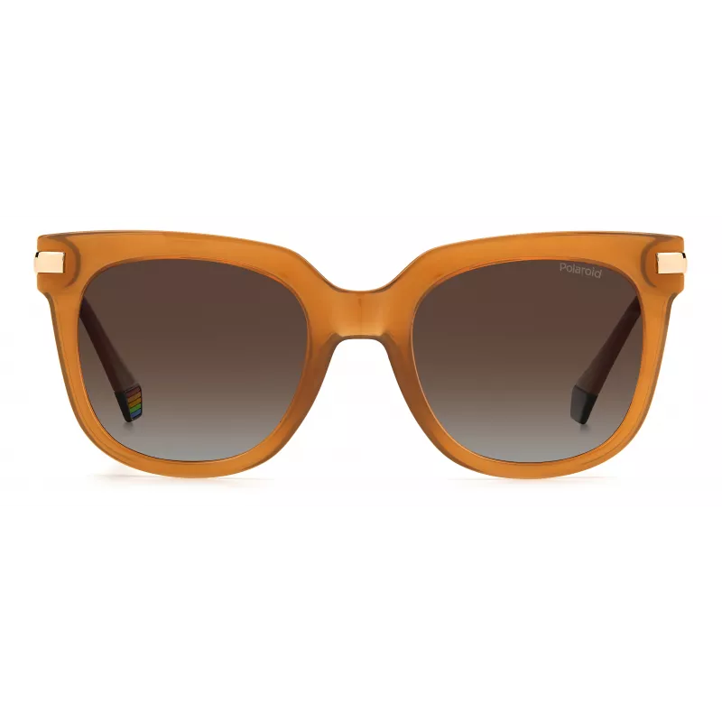 Polaroid PLD6180SL7QF1 Women's Sunglasses - Havana Frame, Brown Polarized Lenses