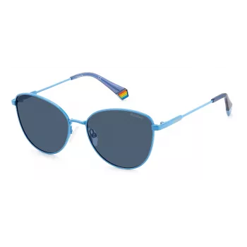 Polaroid PLD6188SMVU Women's Sunglasses - Polarized Square Frame 55mm