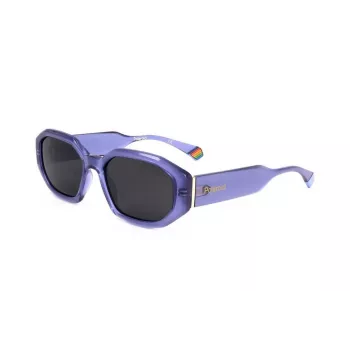 Polaroid PLD6189S789 Women's Sunglasses - Havana Frame, Brown Polarized Lens - 55/18/140 mm