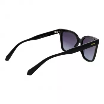 POLAROID PLD6192S54807 Women's Rectangular Sunglasses - Havana/Brown - 54/16/145 mm