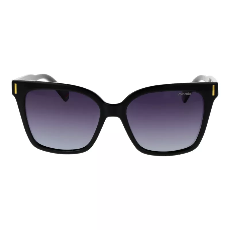 POLAROID PLD6192S54807 Women's Rectangular Sunglasses - Havana/Brown - 54/16/145 mm