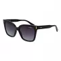 POLAROID PLD6192S54807 Women's Rectangular Sunglasses - Havana/Brown - 54/16/145 mm