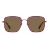 Polaroid PLD6194SX1JZF Women's Square Acetate Sunglasses Havana Brown Polarized UV400