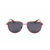 POLAROID PLD6196SX0Z3 Unisex Square Sunglasses - Black Frame Grey Polarized Lenses 56mm