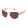 Polaroid PLD6197S Sunglasses Unisex Havana Frame Green Polarized Lens 55mm