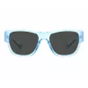 POLAROID PLD6197SMVU Unisex Rectangular Sunglasses Polarized UV400 55mm