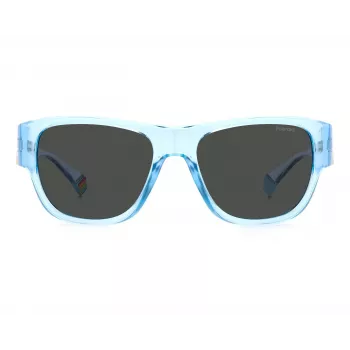 POLAROID PLD6197SMVU Unisex Rectangular Sunglasses Polarized UV400 55mm