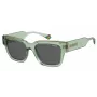 POLAROID PLD6198SXMC1E Unisex Square Sunglasses Havana 52mm