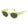 Polaroid PLD6199SX6DX Women's Square Sunglasses - Havana/Brown - Polarized UV400