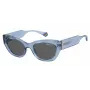 Polaroid PLD6199SXMCMV Women's Rectangular Havana Sunglasses - Polarized Brown Lenses